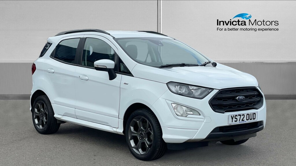 Ford Ecosport St-line White