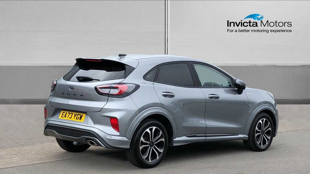 Ford Puma Hatchback EA73YGW Silver #3