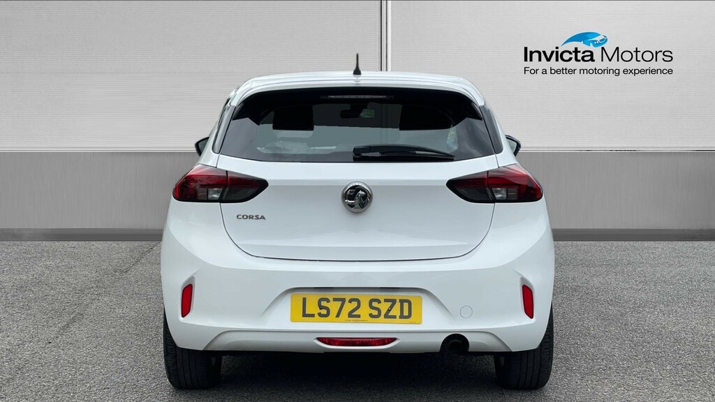 Vauxhall Corsa Design LS72SZD White #4