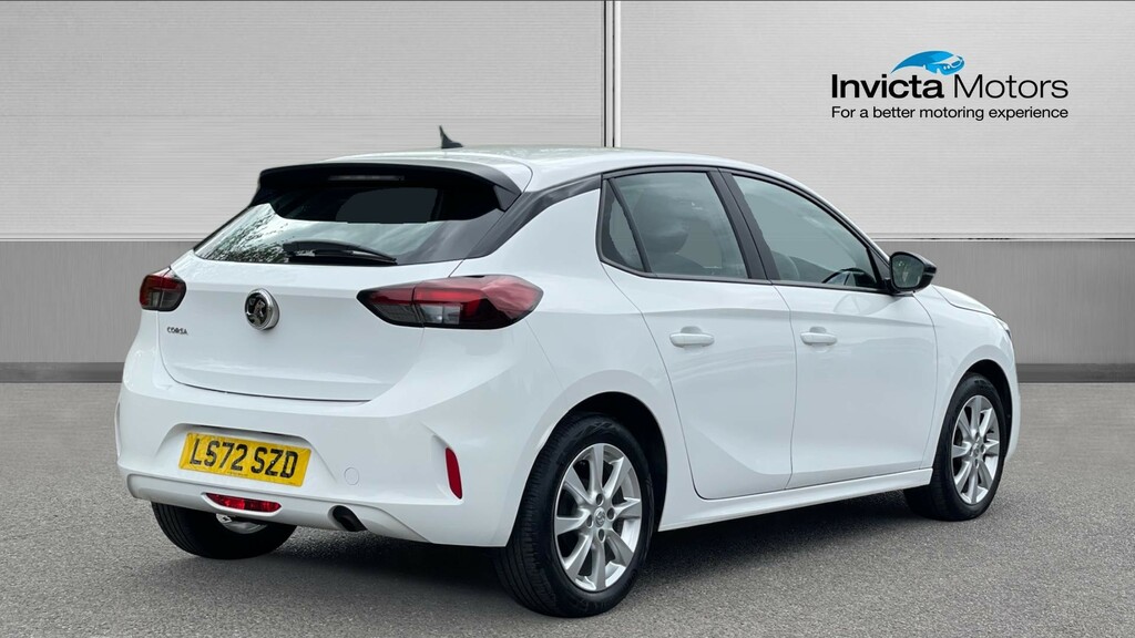 Vauxhall Corsa Design LS72SZD White #3