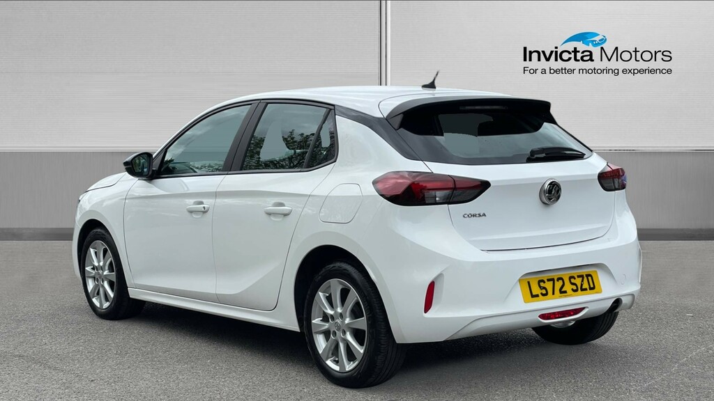 Vauxhall Corsa Design LS72SZD White #5