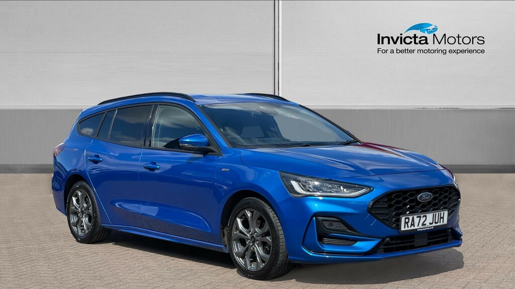 Ford Focus St-line Blue