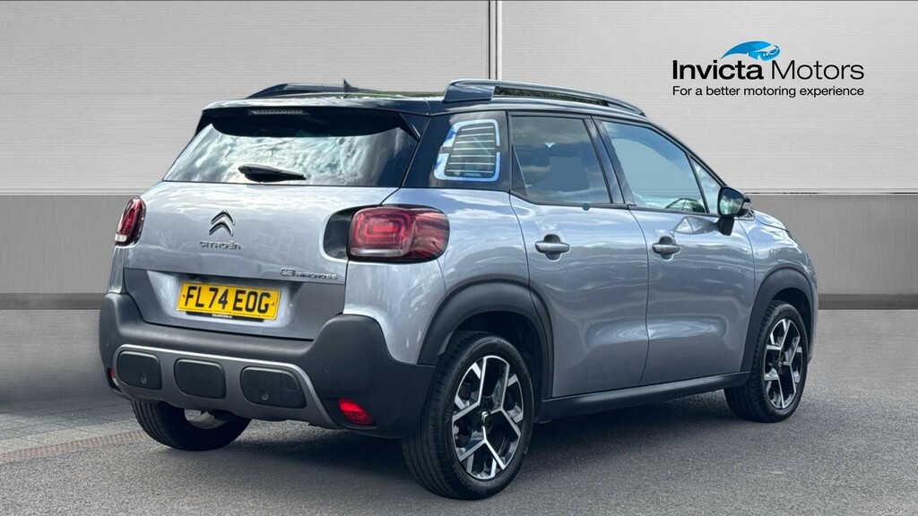 Citroen C3 Aircross Suv 1.2 Puretech 130 Max Eat6 FL74EOG Grey #3