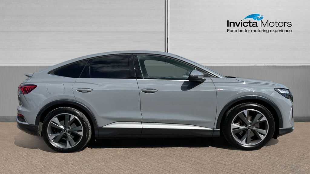 Audi Q4 E Tron S Line WP72MZT Grey #2