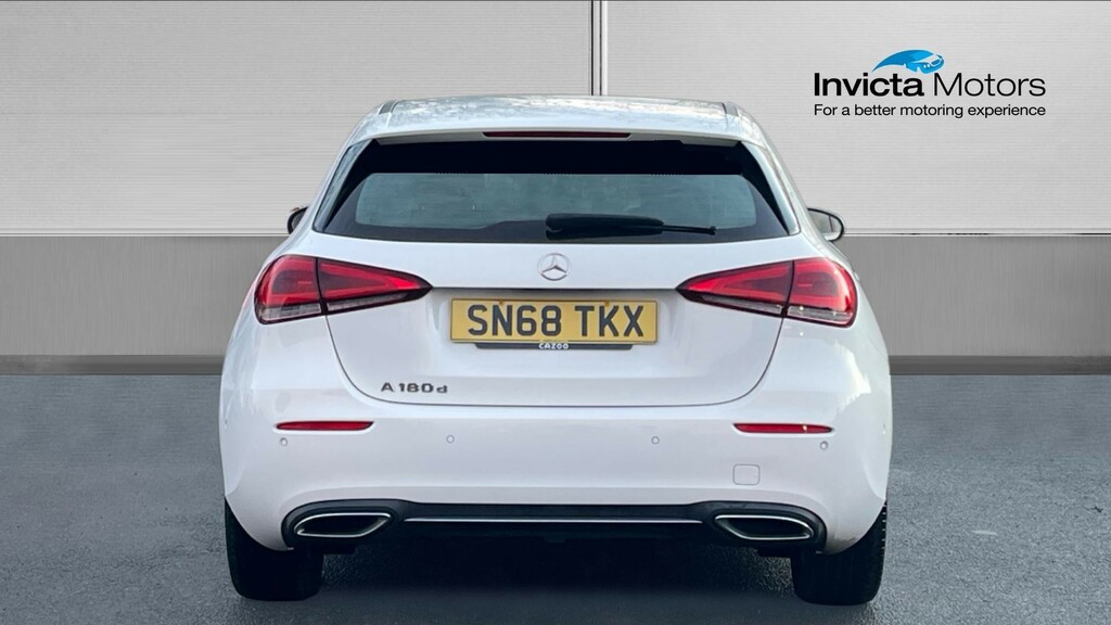 Mercedes-Benz A Class Sport Executive SN68TKX White #4