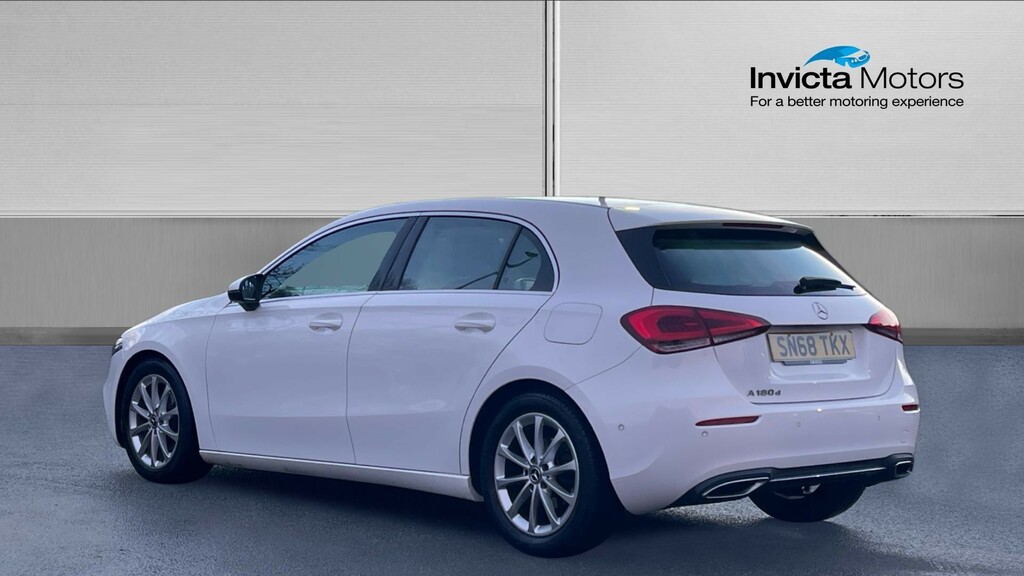 Mercedes-Benz A Class Sport Executive SN68TKX White #5