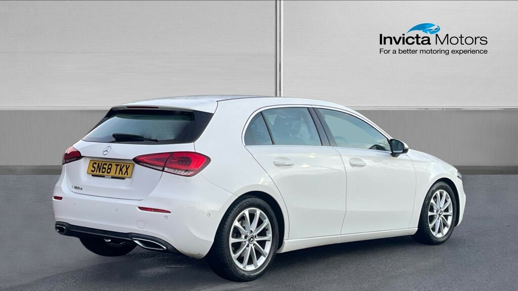 Mercedes-Benz A Class Sport Executive SN68TKX White #3