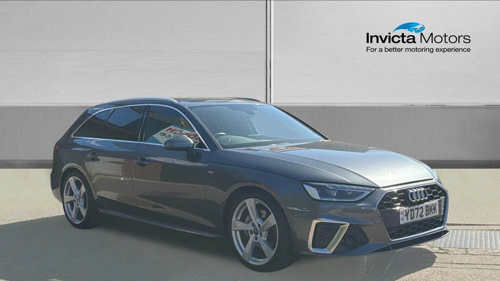 Audi A4 S Line Estate Grey