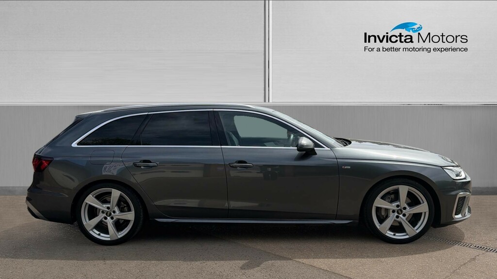 Audi A4 S Line Estate Grey #2
