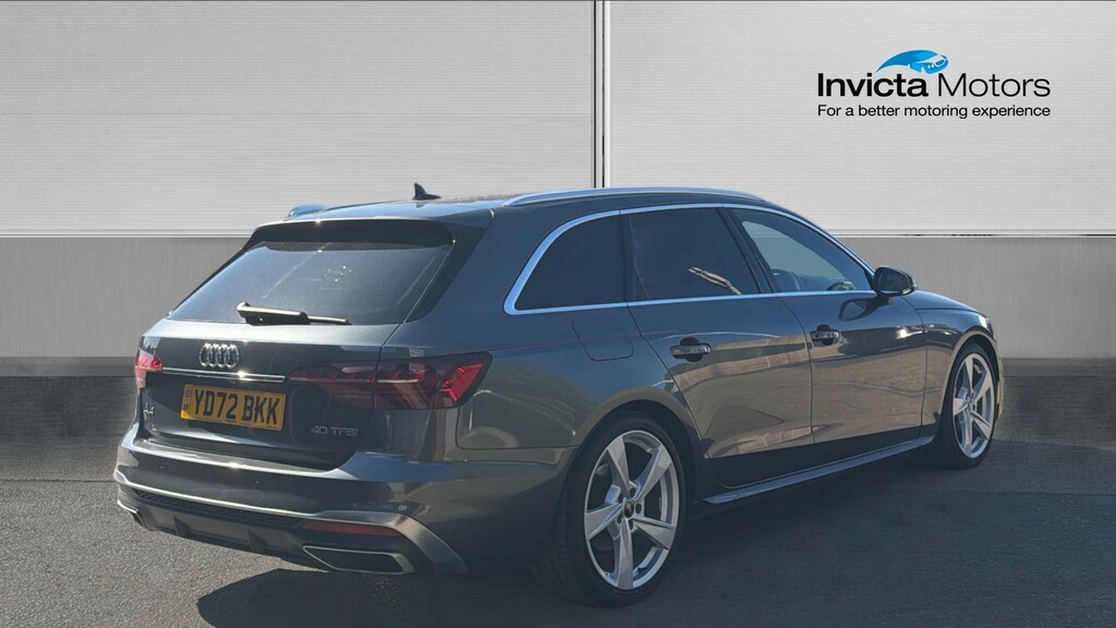 Audi A4 S Line Estate Grey #3