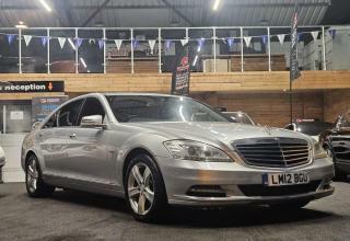 Mercedes-Benz S Class 3.0 S350l V6 Bluetec Saloon G-tronic E Silver #2