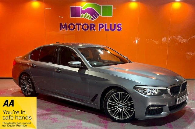 BMW 5 Series 2.0 520D M Sport Saloon Euro 6 S Blue