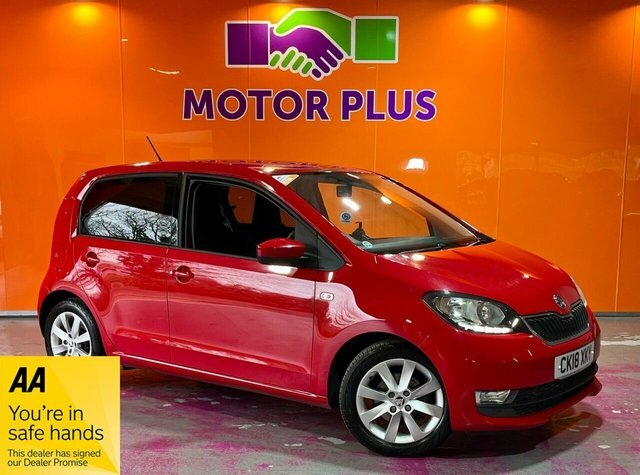 Skoda Citigo 1.0 Mpi Greentech Se L Hatchback Red