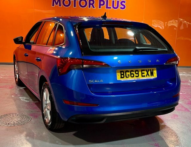 Skoda Scala 1.0 Tsi Se Hatchback Dsg Euro 6 S S BG69EXW Blue #2