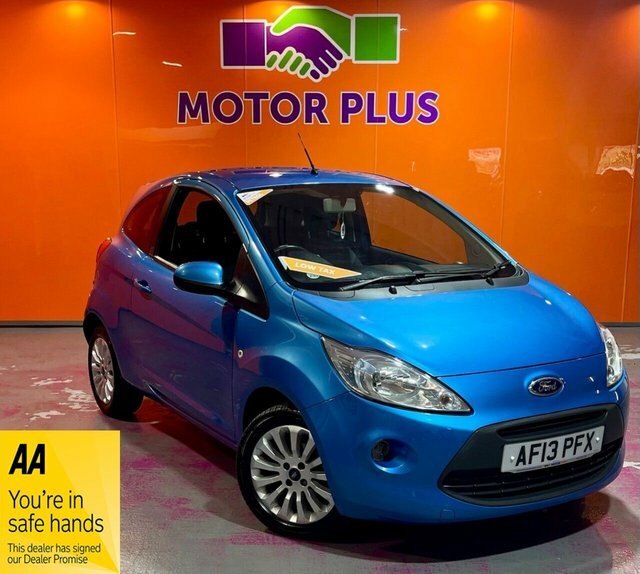 Ford KA 1.2 Zetec Hatchback Euro 5 S S Blue