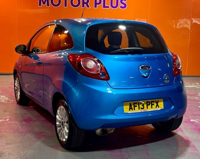 Ford KA 1.2 Zetec Hatchback Euro 5 S S AF13PFX Blue #3