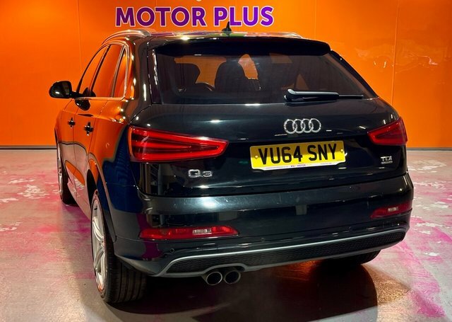 Audi Q3 2.0 Tdi S Line Plus Suv Quattro VU64SNY Black #2