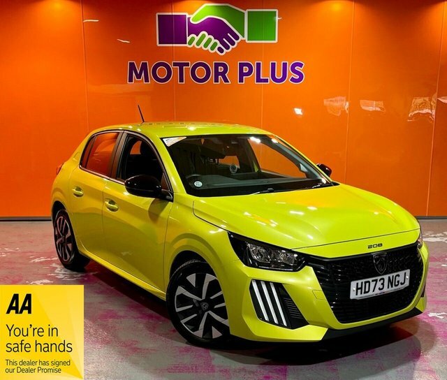 Peugeot 208 1.2 Puretech Active Hatchback Eu Yellow