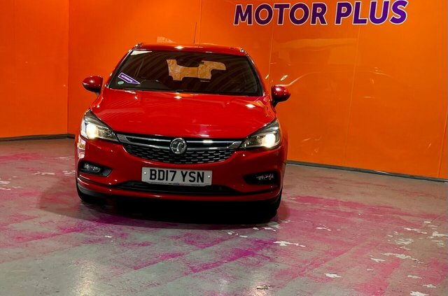 Vauxhall Astra 1.4I Turbo Sri Sports Tourer Euro BD17YSN Red #6