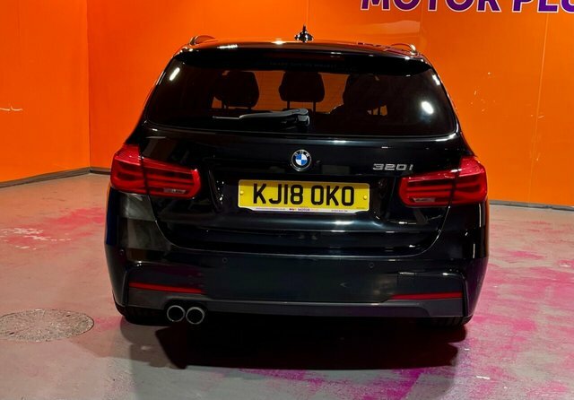 BMW 3 Series 2.0 320I M Sport Touring Euro 6 S KJ18OKO Black #6