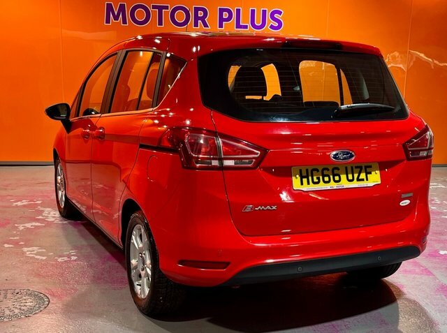 Ford B-Max 1.0T Ecoboost Zetec Mpv Euro 5 HG66UZF Red #3