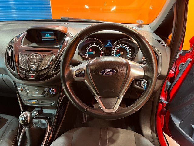 Ford B-Max 1.0T Ecoboost Zetec Mpv Euro 5 HG66UZF Red #5