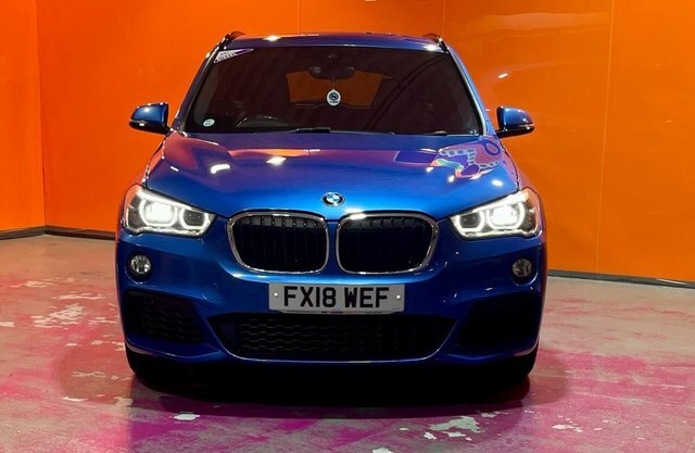 BMW X1 2.0 18D M Sport Suv Xdrive Euro 6 FX18WEF Blue #6