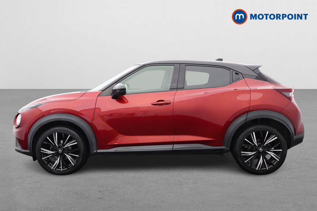 Nissan Juke 1.0 Dig-t Tekna-plus Red #4