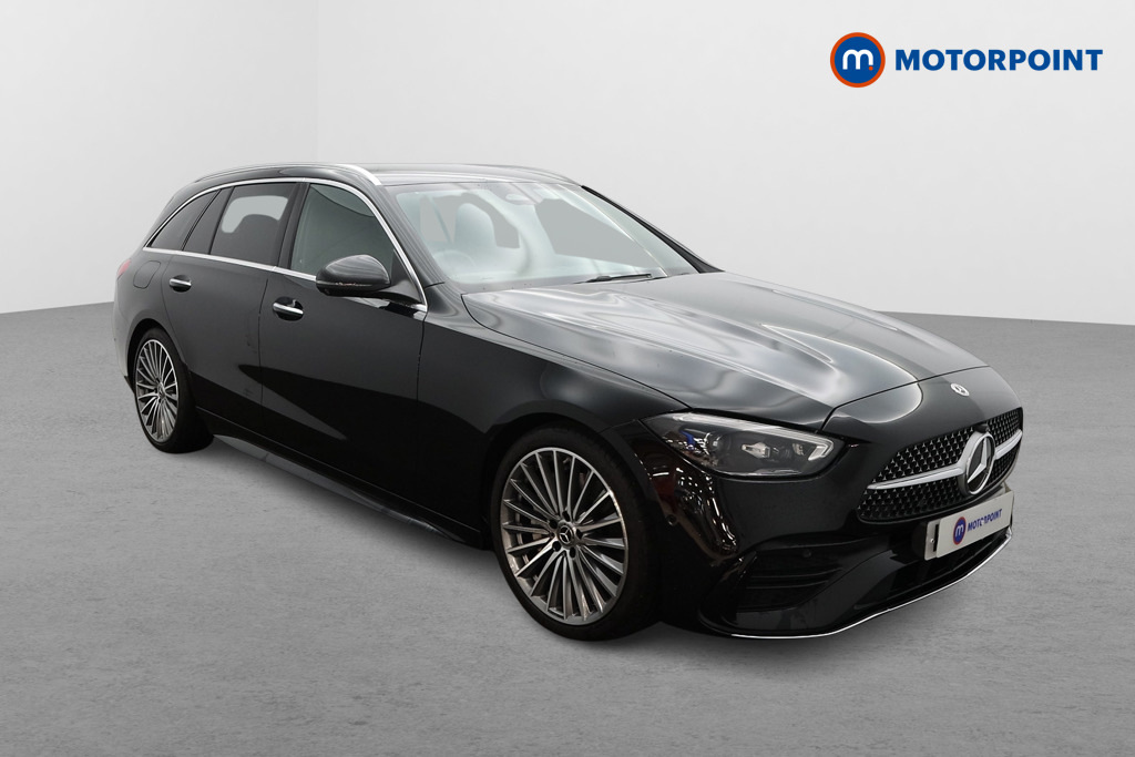 Mercedes-Benz C Class C200 Amg Line Premium 9G-tronic Black
