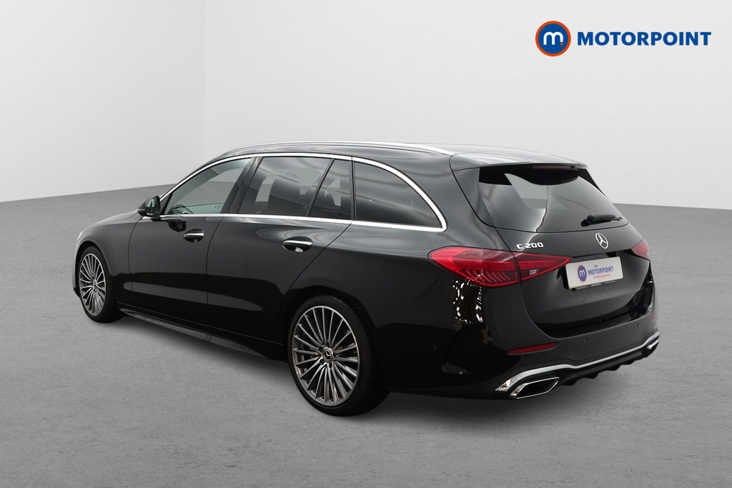 Mercedes-Benz C Class C200 Amg Line Premium 9G-tronic Black #5