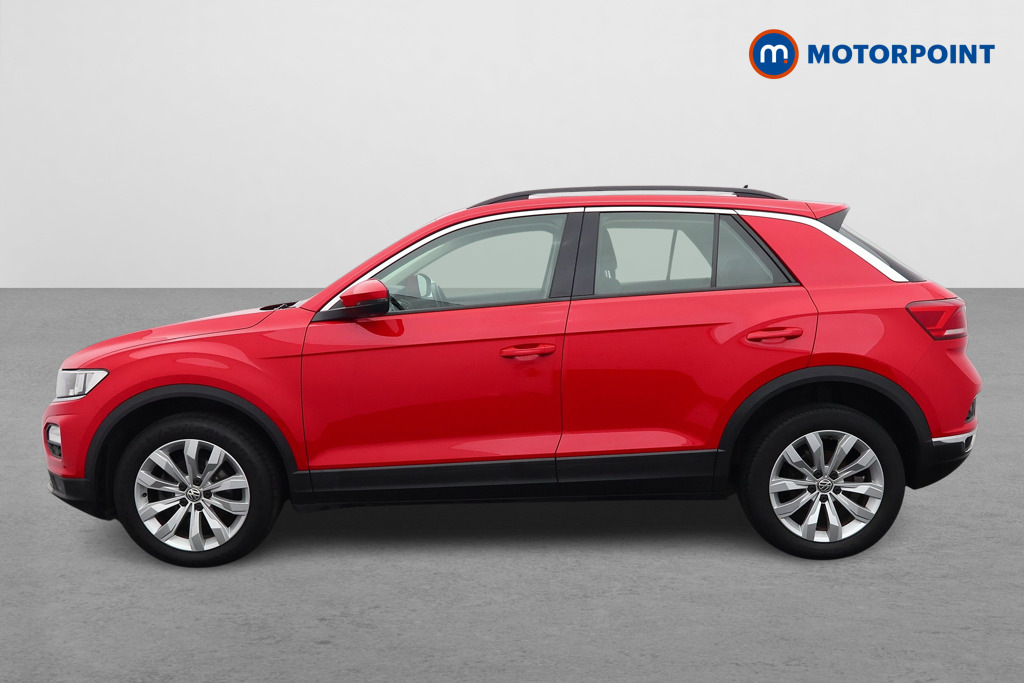 Volkswagen T-Roc 1.5 Tsi Evo Se Dsg YH20DZF Red #4