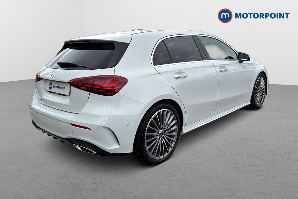 Mercedes-Benz A Class A200d Amg Line Premium Plus White #5