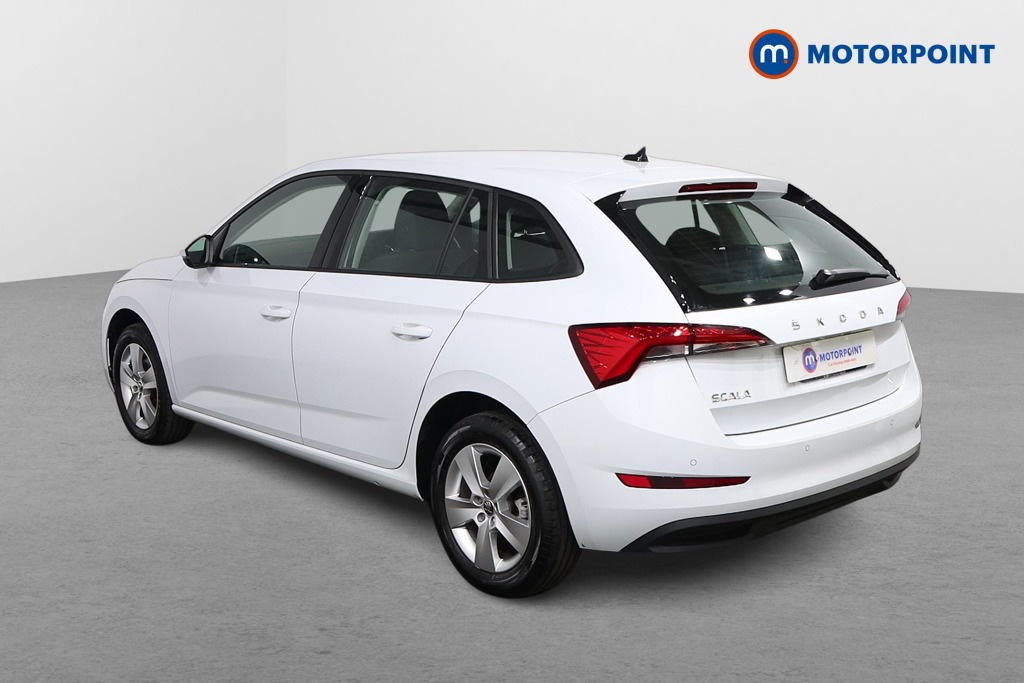 Skoda Scala 1.0 Tsi 110 Se Dsg HG23WZD White #5