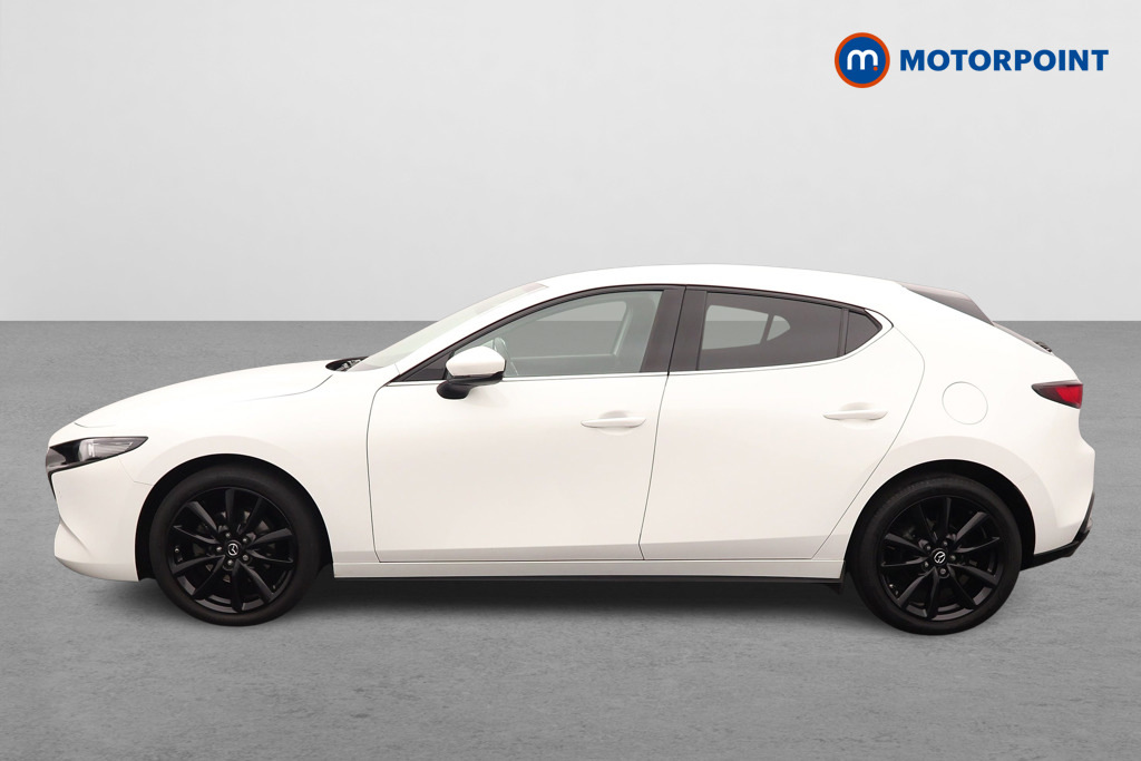 Mazda 3 2.0 E-skyactiv X Mhev 186 Sport Lux BX22XMV White #3