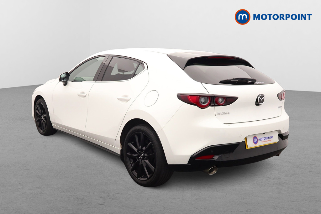Mazda 3 2.0 E-skyactiv X Mhev 186 Sport Lux BX22XMV White #4