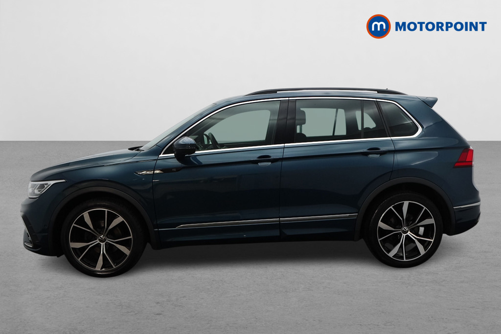 Volkswagen Tiguan 2.0 Tdi 4Motion R-line Dsg ST22NUJ Blue #4