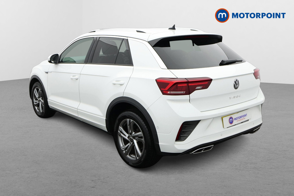 Volkswagen T-Roc 1.5 Tsi R-line Dsg RJ23FEF White #5