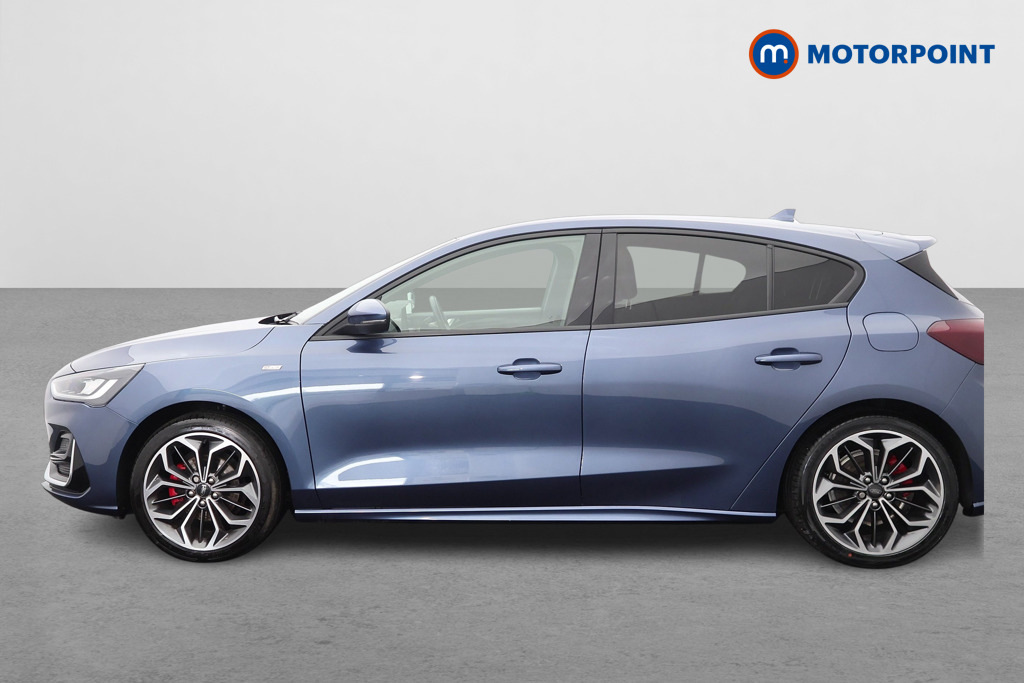 Ford Focus 1.0 Ecoboost Hybrid Mhev 155 St-line Vignale EO72FJK Blue #4