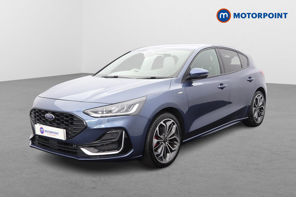 Ford Focus 1.0 Ecoboost Hybrid Mhev 155 St-line Vignale EO72FJK Blue #3