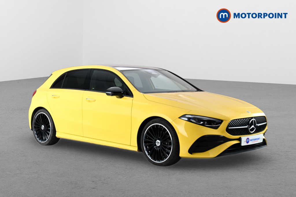 Mercedes-Benz A Class A200 Exclusive Launch Edition Yellow