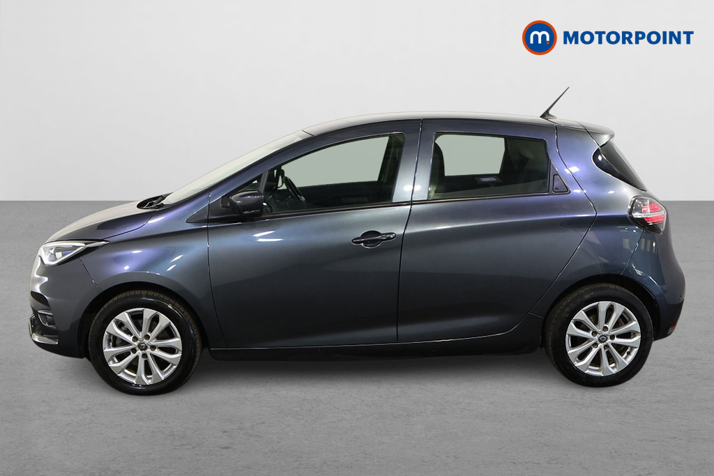 Renault Zoe 100Kw Iconic R135 50Kwh Rapid Charge HV71NWU Grey #4