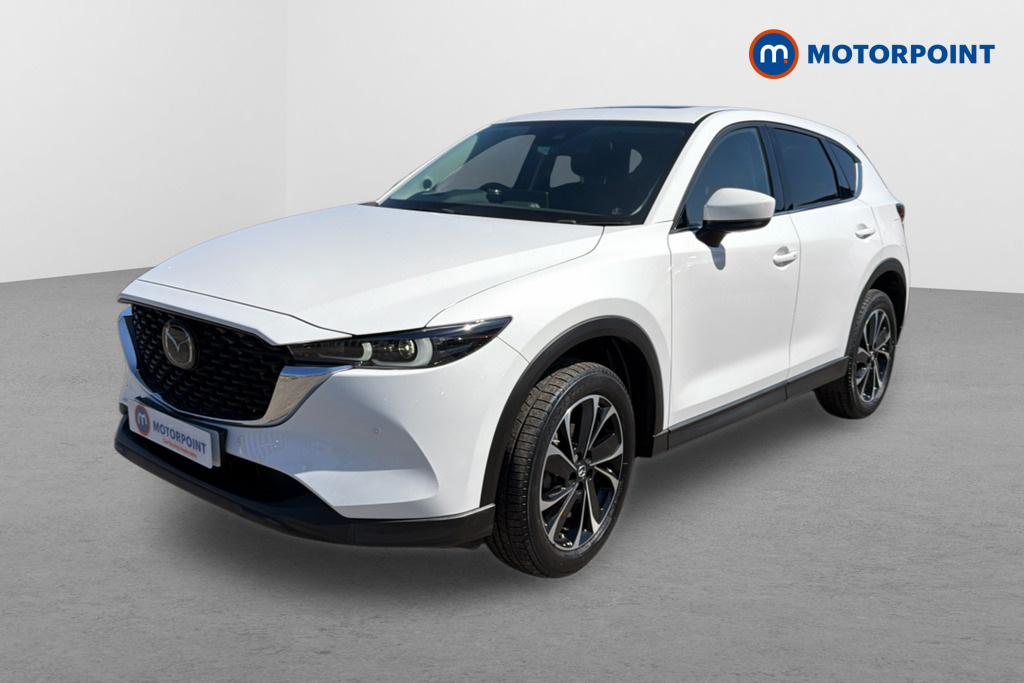 Mazda CX-5 2.0 E-skyactiv G Mhev Exclusive-line White #3