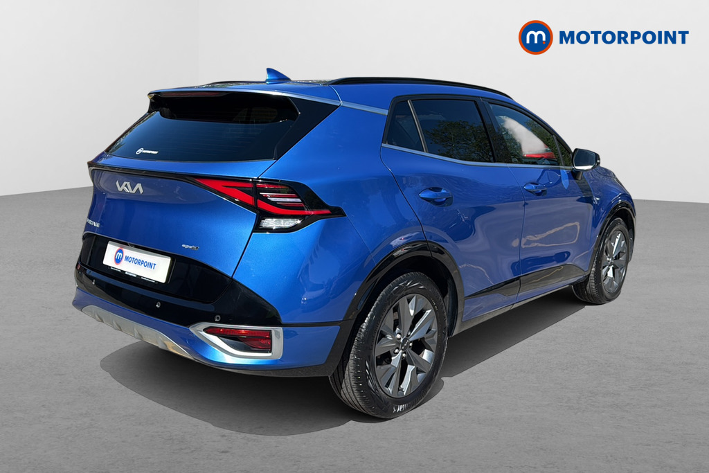 Kia Sportage 1.6T Gdi Hev Gt-line FG22CJJ Blue #4