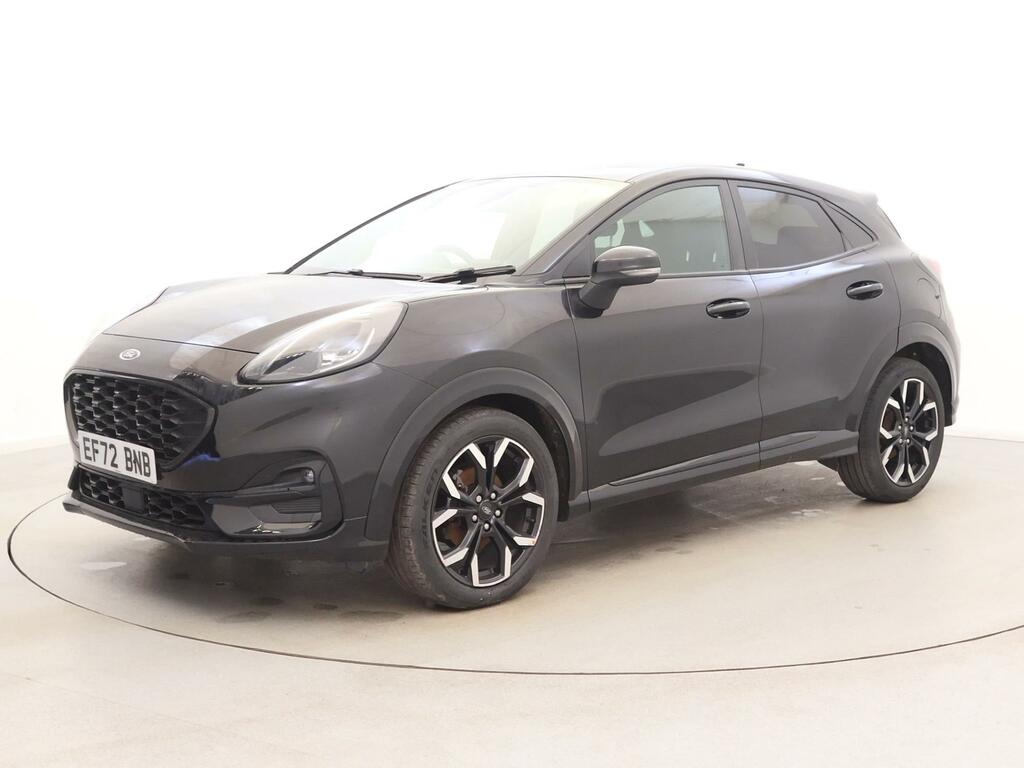 Ford Puma 1.0 Ecoboost Hybrid Mhev 155 St-line X EF72BNB Black #3
