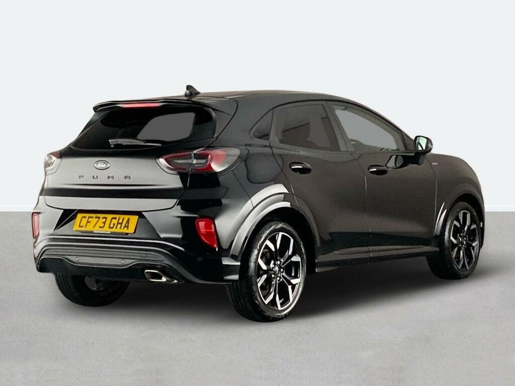 Ford Puma 1.0 Ecoboost Hybrid Mhev St-line X CF73GHA Black #3