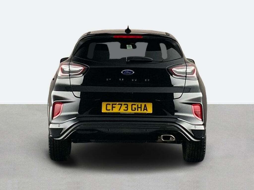 Ford Puma 1.0 Ecoboost Hybrid Mhev St-line X CF73GHA Black #4