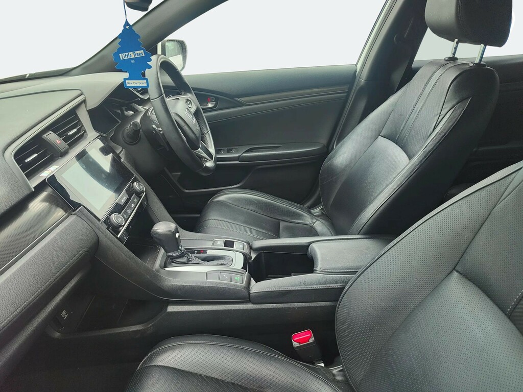 Honda Civic 1.5 Vtec Turbo Prestige Cvt White #6
