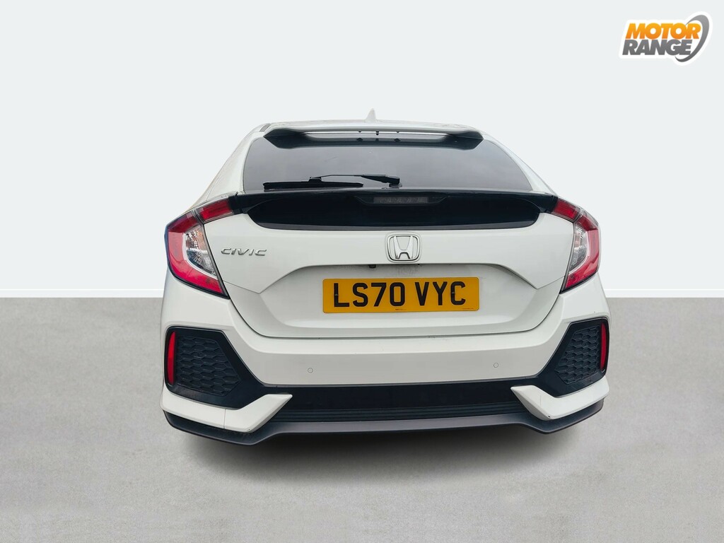 Honda Civic 1.5 Vtec Turbo Prestige Cvt White #4