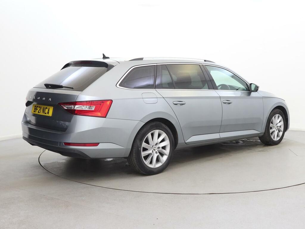 Skoda Superb 1.5 Tsi Se Dsg Grey #5
