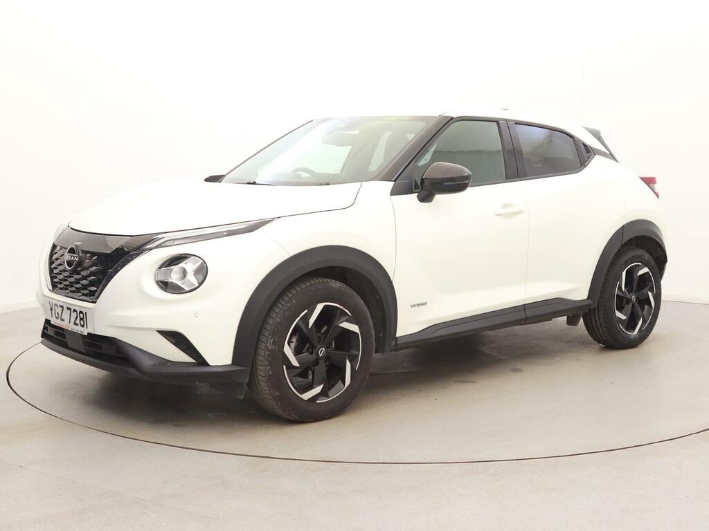 Nissan Juke 1.6 Hybrid N-connecta YGZ7281 White #3